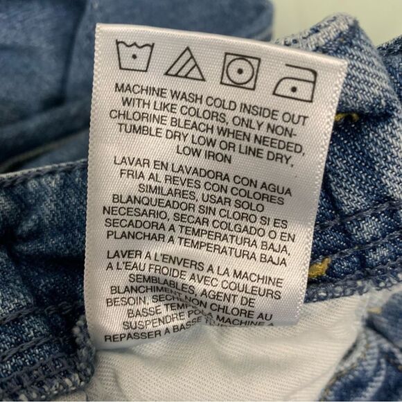 Lee Baggy Jeans Pleated Waist Tapered Leg Sz 28 80's 90's - Picture 11 of 12